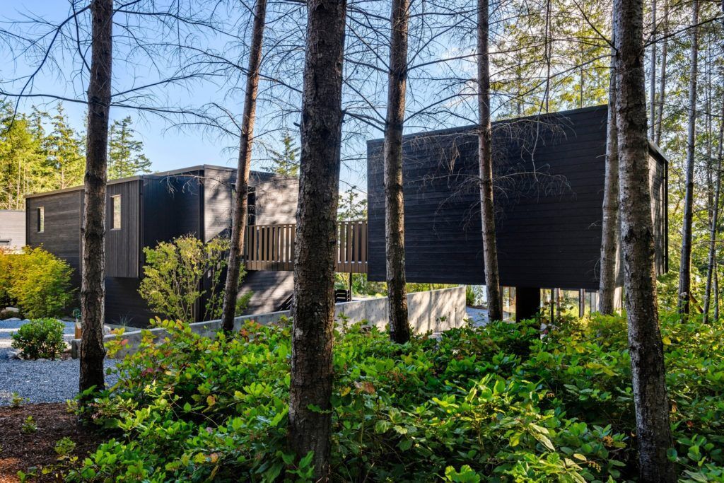 Orcas House | Shou Sugi Ban Portfolio | Nakamoto Forestry