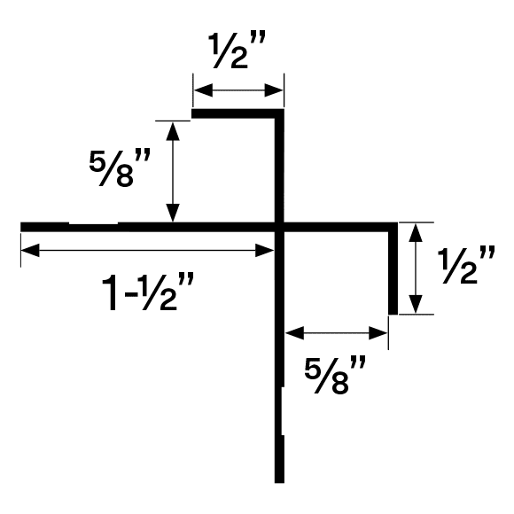 Horizontal Z-Bar Aluminum Flashing | Nakamoto Forestry