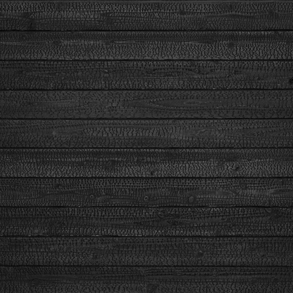 【THE SHISHIKUI】 HOWA SUQ ブラック Suyaki® Tung Oil Black | Authentic Yakisugi Siding