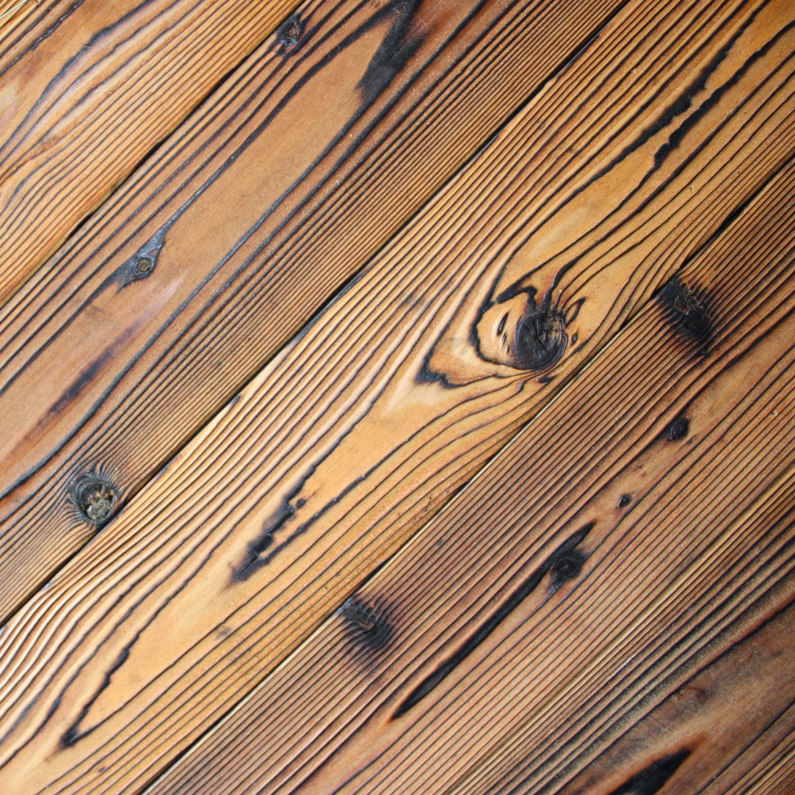 Pika-Pika® Linseed Oil Amber | Authentic Yakisugi Siding