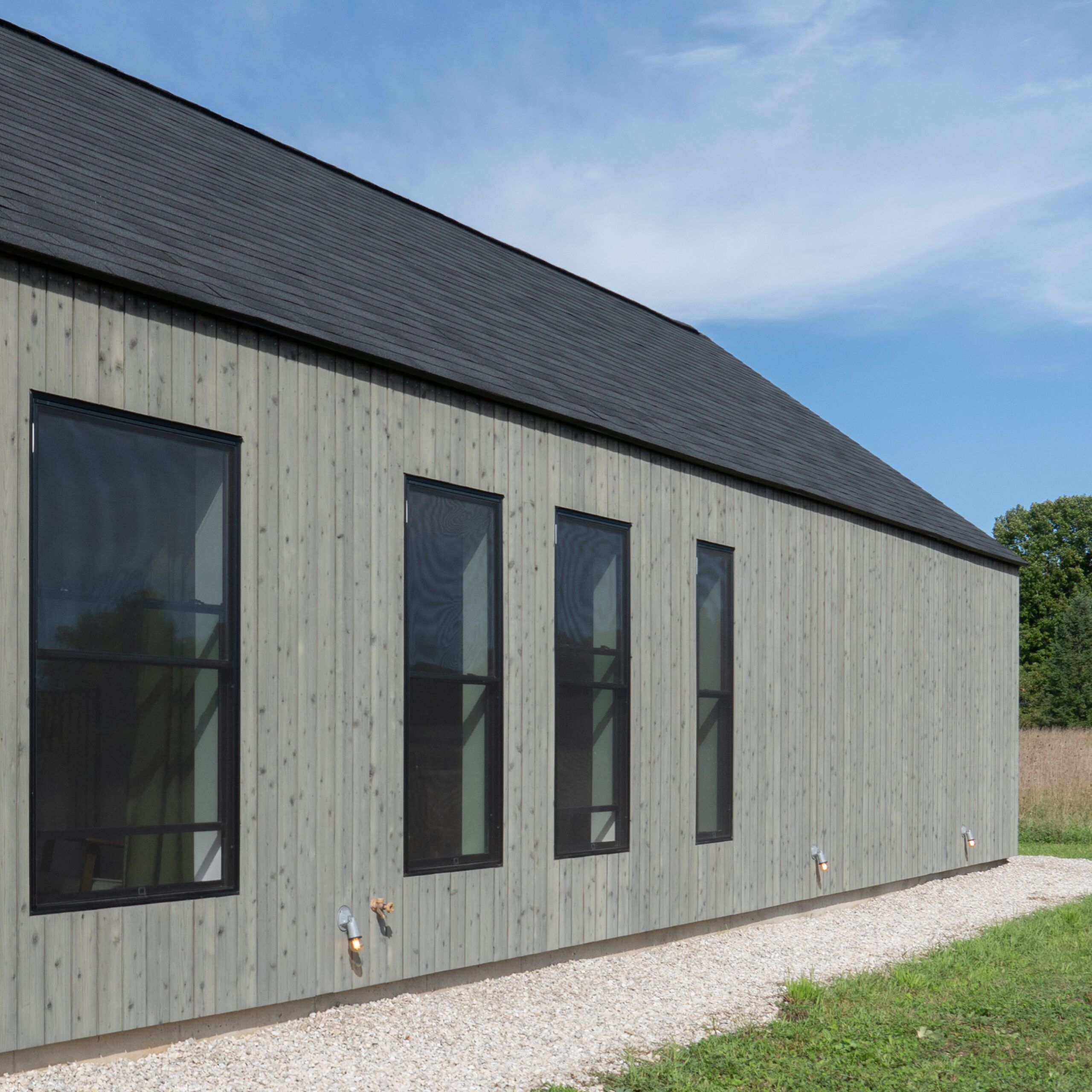 ゆるこうなぎ　ストーングレー Sugi with Weathering Stain Silver | Authentic Yakisugi Siding